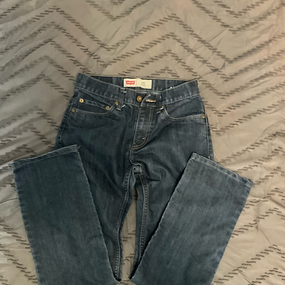Levi's 511 Slim Fit Dark Blue Jeans
